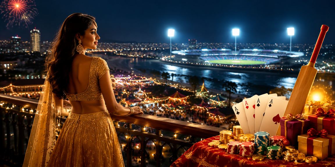 Indian player logging into cricket betting platform